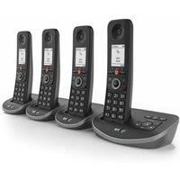 BT Advanced DECT Phones with Call Blocking and Answer Machine Quad Handsets BT