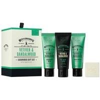 Scottish Fine Soaps Vetiver + Sandalwood Luxurious Gift Set