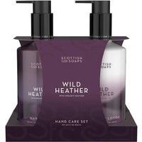 Scottish Fine Soaps Hand Care Gift Set Wild Heather Moisturising 2pcs Vegan