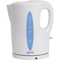 Igenix IG7270 1.7L Cordless Jug Kettle - White