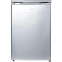 Statesman Freestanding L255S Under Counter Larder Fridge, 55cm, Silver