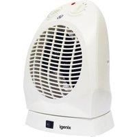 Igenix IG9021 2kw Fan Heater, Oscillating, Upright