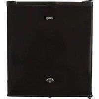 Igenix IG3711BL Counter Top / Table Top Fridge with Lock, 47 Litre - Black