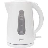 IGENIX IG7105 1.7 LITRE 3KW CORDLESS JUG KETTLE WHITE NEW STYLE