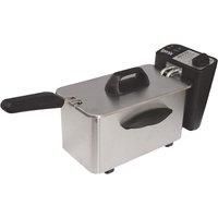 Igenix IG8015 Stainless Steel Mini Deep Fat Fryer, 1.5 Litre Capacity
