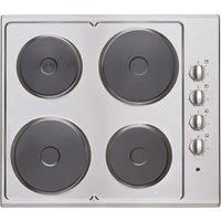 Statesman ESH630SS 60cm 4 Plate Electric Hob - Stainless Steel
