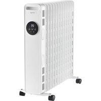 Portable 2.5Kw Digital Oil Filled Radiator - White