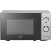 Igenix IGM0820SS 20L 800W Manual Microwave - Stainless Steel