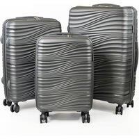 Riviera Hard Travel Suitcase 8 Spinner Wheeled Luggage with TSA Locks
