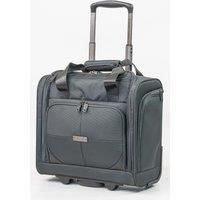 Omis Soft Shell Underseat Flight Bag with Wheels Small Cabin Luggage