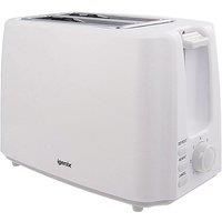 Igenix 2 Slice Toaster Deep Slots, Adjustable Browning Control 750W White IG3011