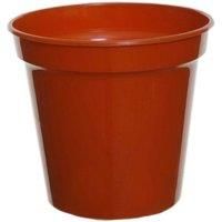 Whitefurze G04016 12.7cm Garden Pot - Terracotta (Set of 5)