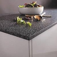 Metis Black Worktop 3050mm x 620mm x 15mm (218PH)