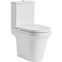 Tavistock Aerial Close Coupled Toilet white 48.0 H x 40.0 W x 64.0 D cm