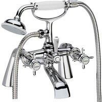 Coastal Verwood Deckmnted Bath Showr Mixr-chrome