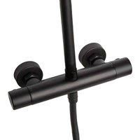 Coastal Marlas 2F Bar Shower System - Black