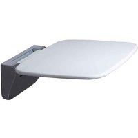 Coastal Manor Shower Seat With Chrome Trim