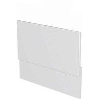Coastal Loch 800Mm Panel Plinth White 12Mm, White