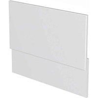 Coastal Loch 700Mm Panel & Plinth White 12Mm