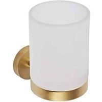 Coastal Calder Toothbrush Holder Brass