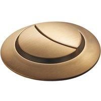 Trade Dual-Flush Close Couple Cistern Flushing Button Brushed Brass (141CH)
