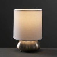 Contemporary Bedside Table Touch Lamp Designer Round Office Reading Lighting