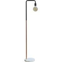 Vintage Marble Base Table / Floor Lamp Metal Copper / Chrome / Gold Finish LED