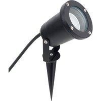 IP65 Outdoor LED Spotlight Adjustable Wall Light Black Ground Spike Light Home