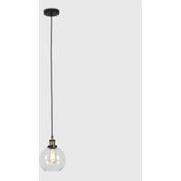 MiniSun Ceiling Light - Retro Suspended Lighting Glass Pendant Shades LED Bulb