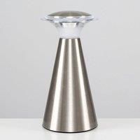 Modern Chrome Wireless  Cordless Battery LED Touch Bedside Table Lamp Lamps NEW