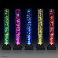 LED Bubble Lamp RGB Colour Changing Novelty Fish Light Tower Sensory Lighting