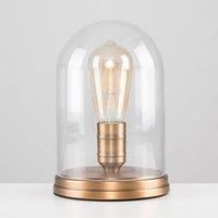 Edison Industrial Gold Table Lamp