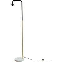 153cm Metal Standard Floor Lamp Marble Base Tall Free Standing Industrial Light