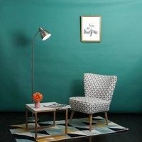 Adjustable Reading / Craft Floor Lamp Living Room Light Chrome / Brass Lighting