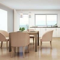 Glass Domed Design Ceiling Light Shade Easy Fit Pendant Lighting Clear Finish