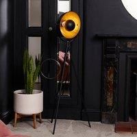 Morpho Black Floor Lamp