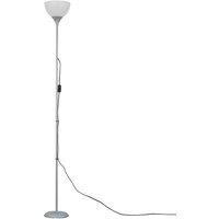 Modern LED Floor Lamp Tall Black / Silver White Uplighter Shade  Bulb Lighting