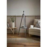 MiniSun Floor Lamp Base - Modern Large Wooden Tripod Light With Storage Shelf