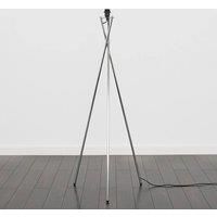 Modern Tripod Floor Lamp Sleek Metal Design Light Base Only Indoor Home Lighting