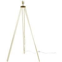 Modern Gold Hairpin Design Tripod Floor Lamp Base