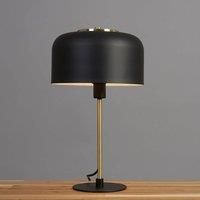 Industrial Bedside Large Table Lamp Base Dome Shade LED Light Bulb Standard Stem
