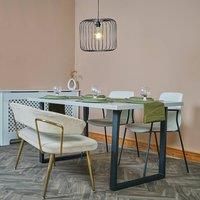 Ridgway Matt Black Floor Lamp Shade