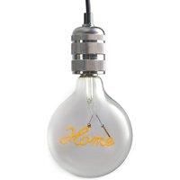 Vintage Style 2w LED ES E27 Edison Screw Word Script Home Design Clear Light Bulb - Home