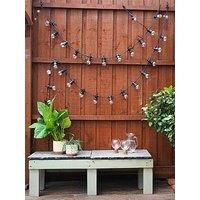 Festoon 10 Set Black Outdoor String Festoon Light