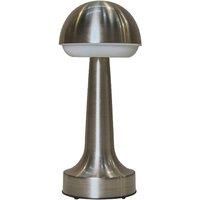 Troy Satin Nickel Outdoor Table Lamp Touch On/Off Dimmable