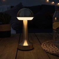 24CM LED Rechargeable Battery Operated Outdoor Touch Table Lamp Mood Light