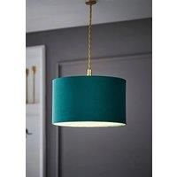 Velvet Ceiling Light Shades Lampshades Drum Pendant Easy Fit Small Medium Large
