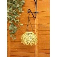 Hanging Artichoke Design Solar Lights Garden Décor Pendant Lamp Outdoor Lighting