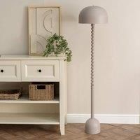 Pebble Abstract Floor Lamp Metal Dome Lampshade Standard Living Room Light