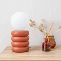Rix Rust Ceramic Table Lamp